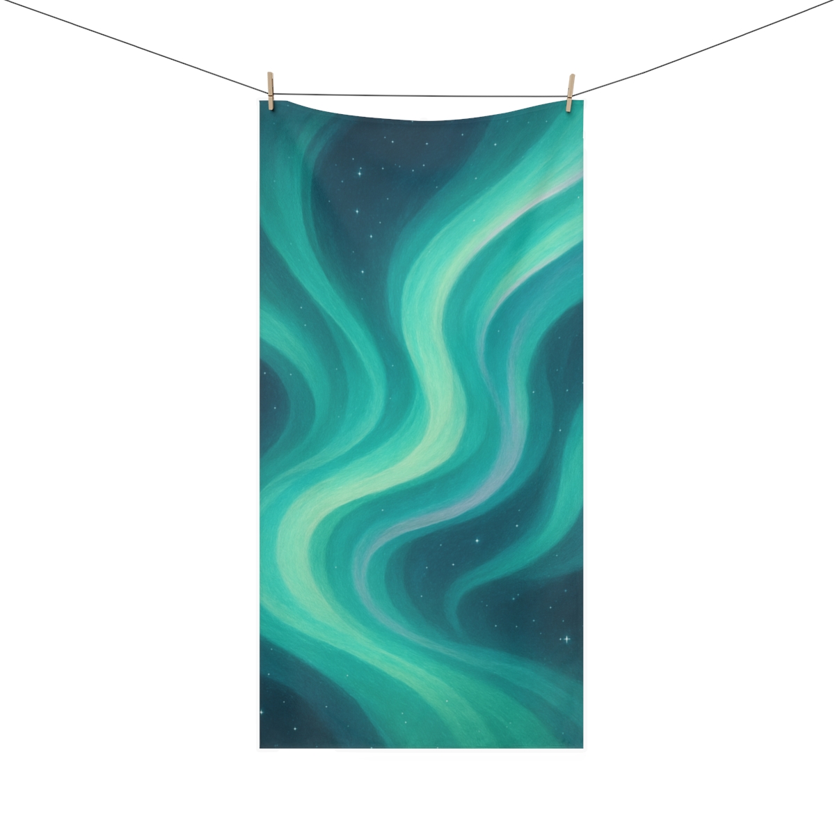 Aurora Plasma Tapestry soft cotton towels