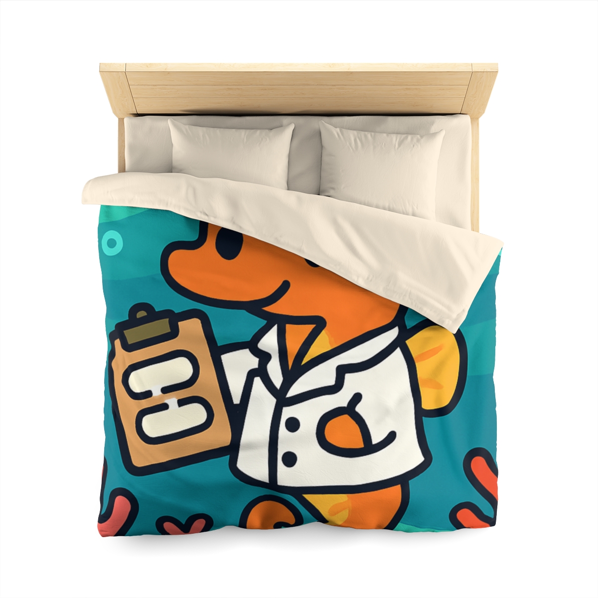 Aurora Reef Seahorse Scientist trendy bedroom duvets