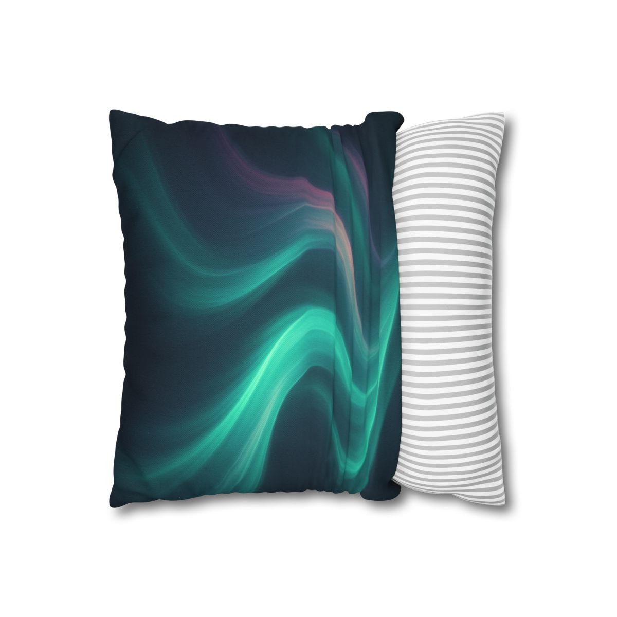 Aurora Spectrum Drift soft cotton pillow cases