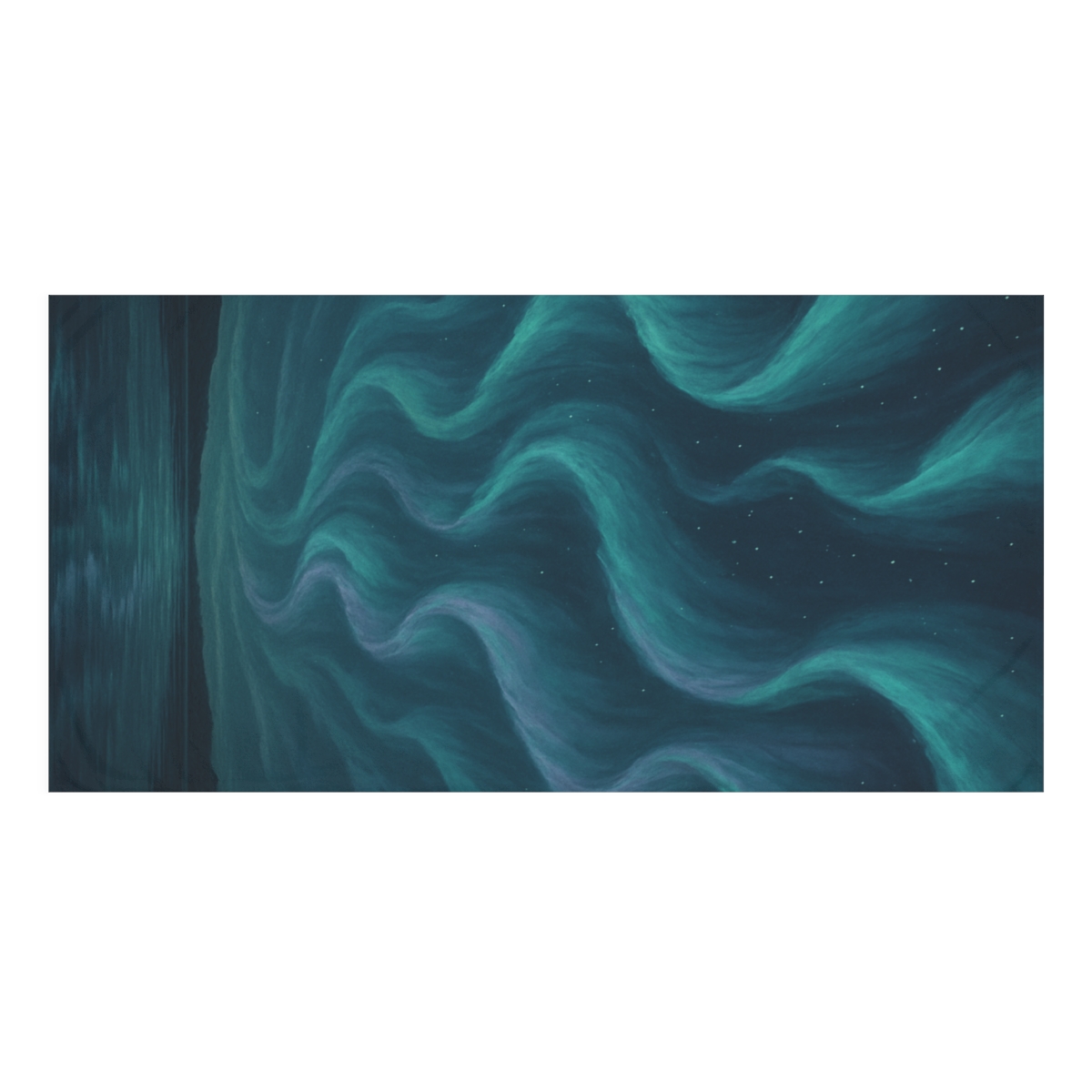 Aurora Spiral Canopy comfortable face towels