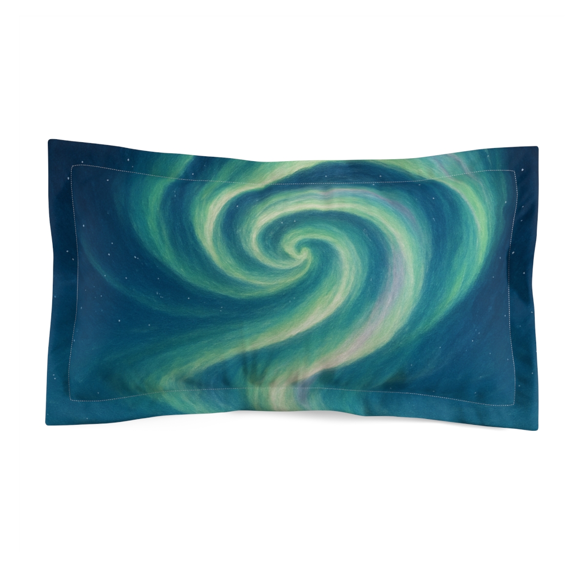 Aurora Spiral Horizon personalized decorative pillows
