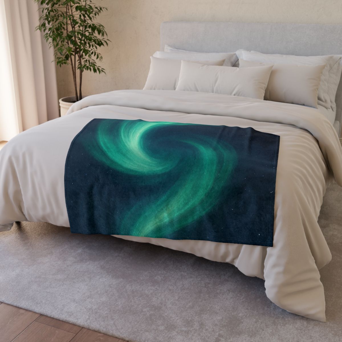 Aurora Spiral Starwake trendy patterned blankets