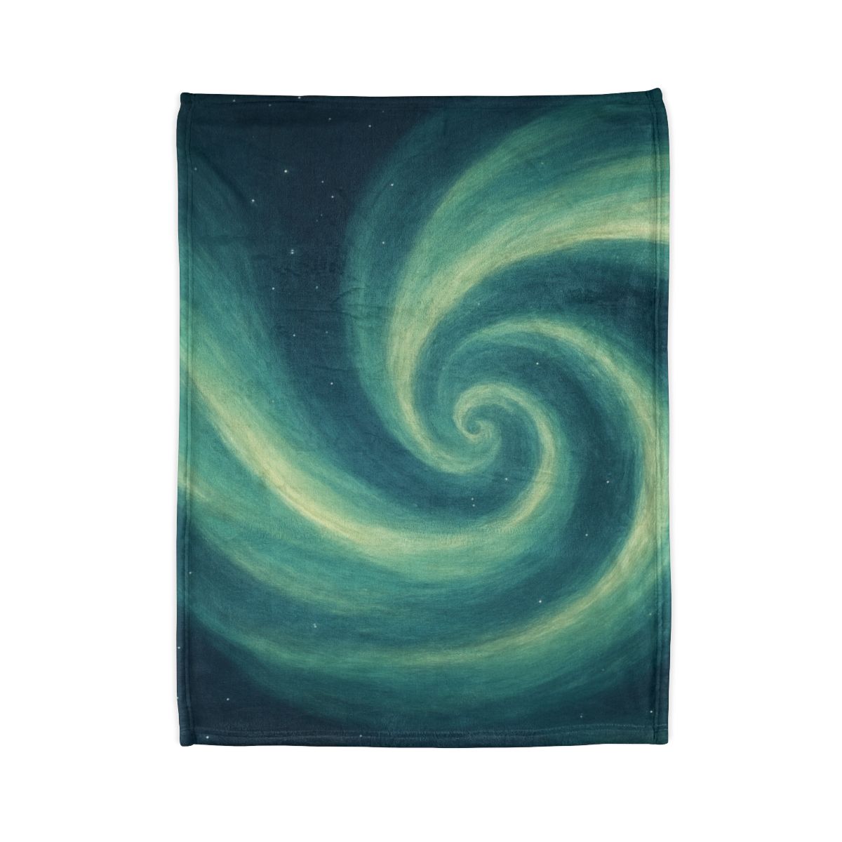 Aurora Spiral Veil soft fleece blankets