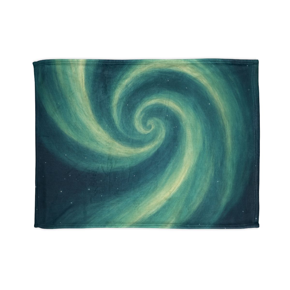 Aurora Spiral Veil soft fleece blankets