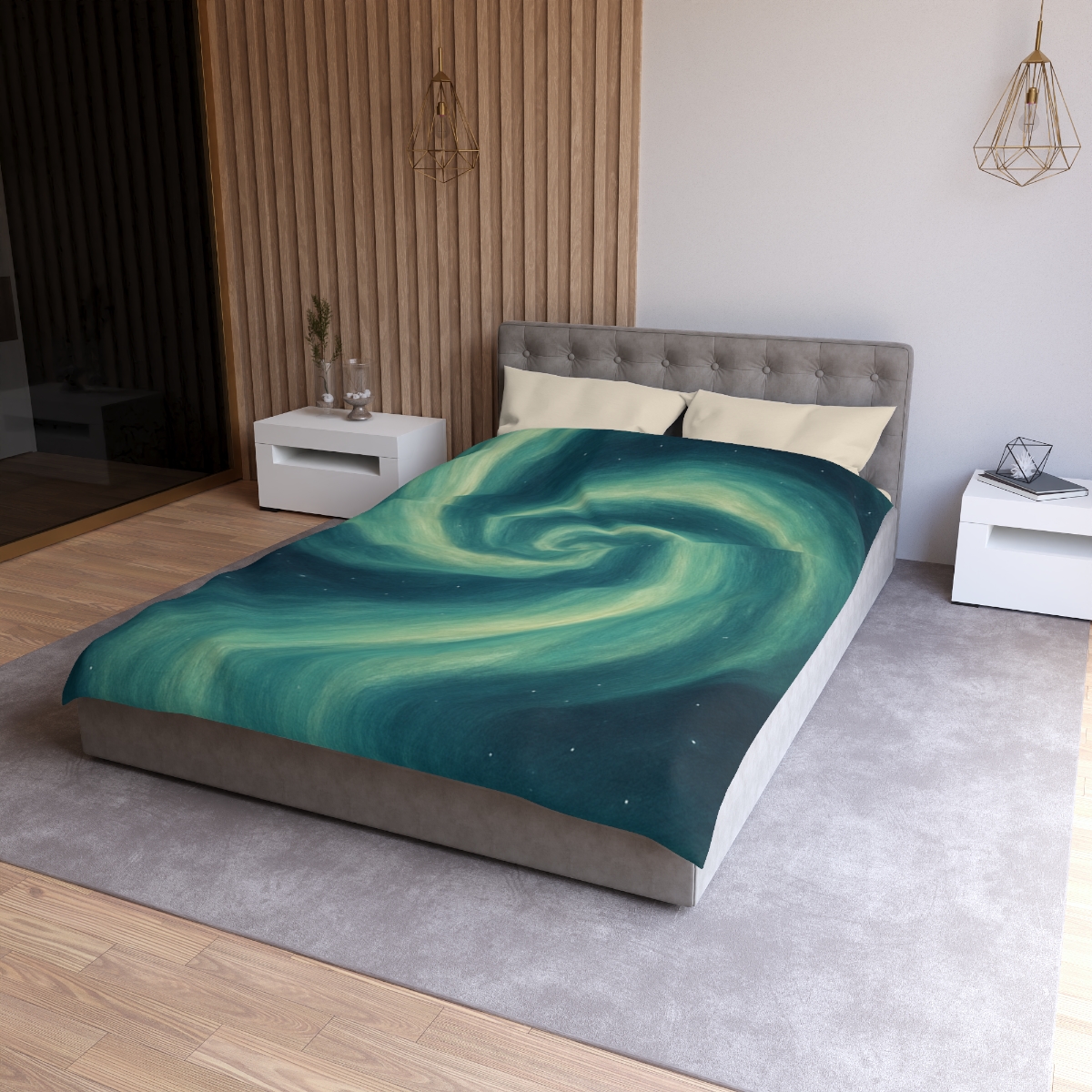 Aurora Spiral Veil warm winter duvets