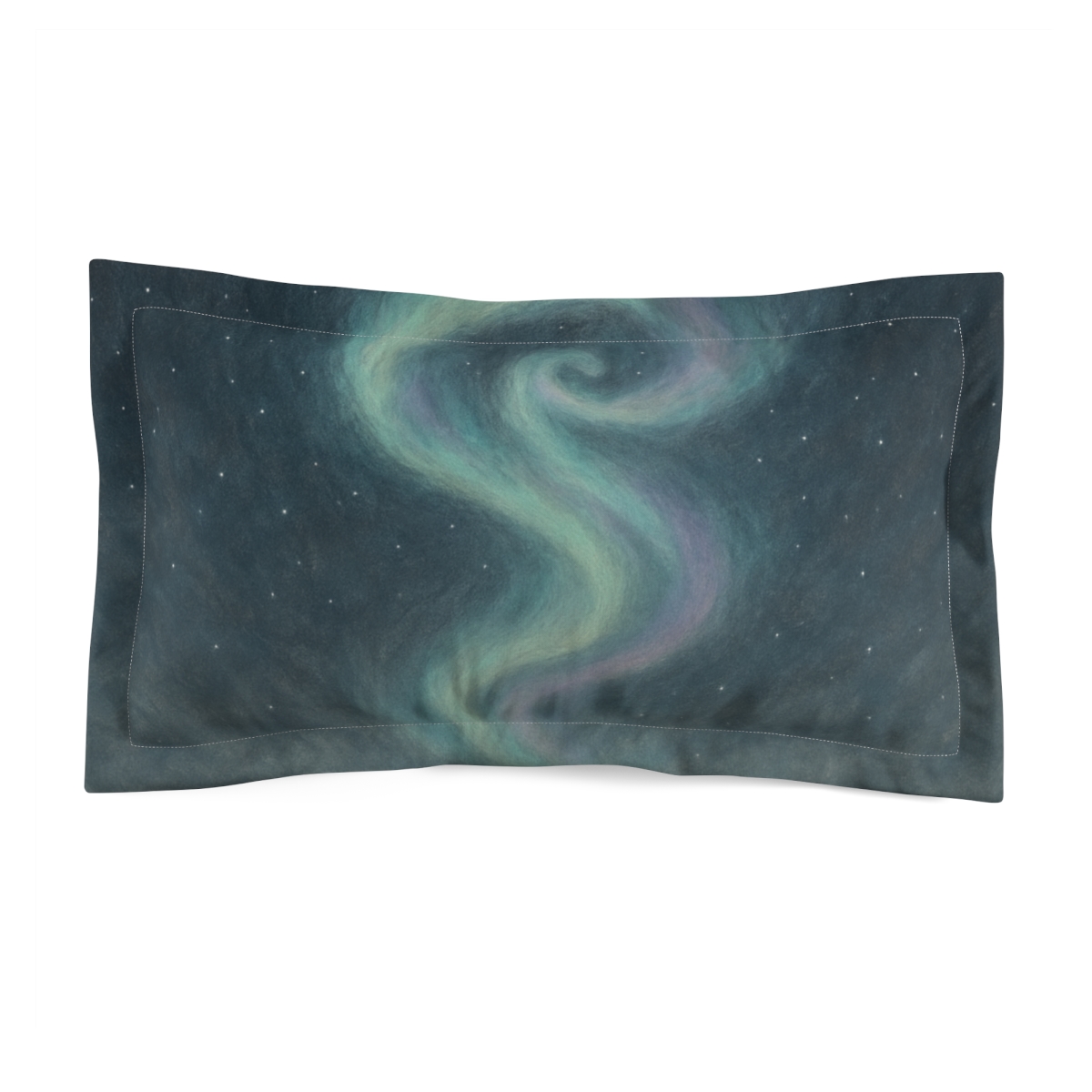 Aurora Spiral Veil unique shape pillows