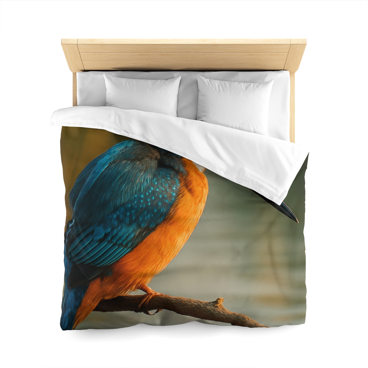 Aurora Splash Common Kingfisher warm winter duvets