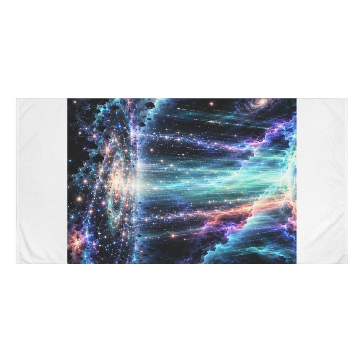 Aurora Starfall Cascade custom towels [AI-3dc4d35a-9679cb3ccf3e]