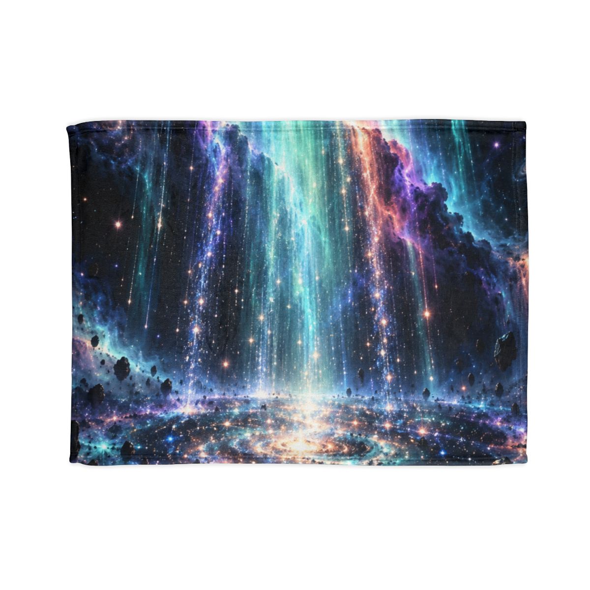 Aurora Starfall Cascade trendy patterned blankets [AI-3dc4d35a-5a69bb767a0b]