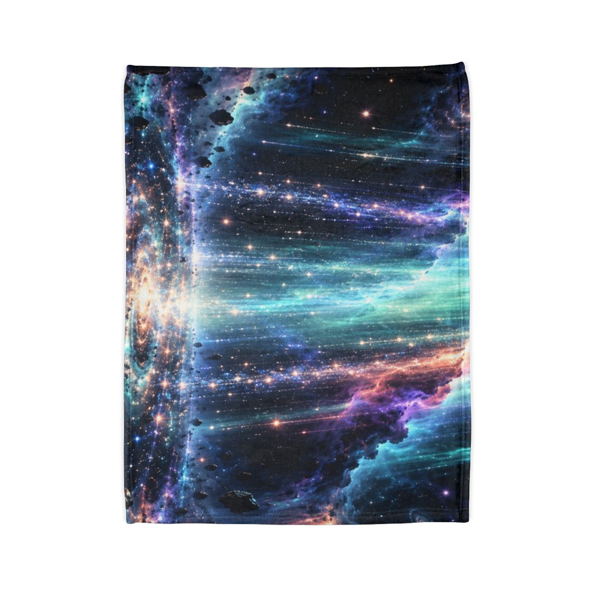 Aurora Starfall Cascade trendy patterned blankets [AI-3dc4d35a-9679cb3ccf3e]