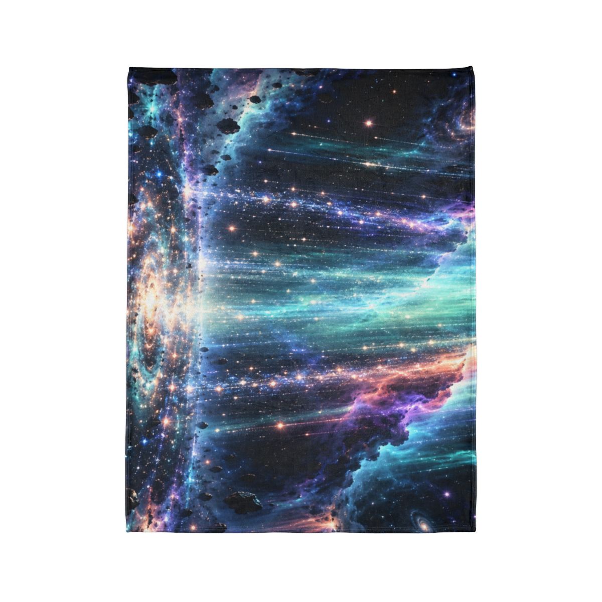 Aurora Starfall Cascade trendy patterned blankets [AI-3dc4d35a-0f8ec8d0079b]