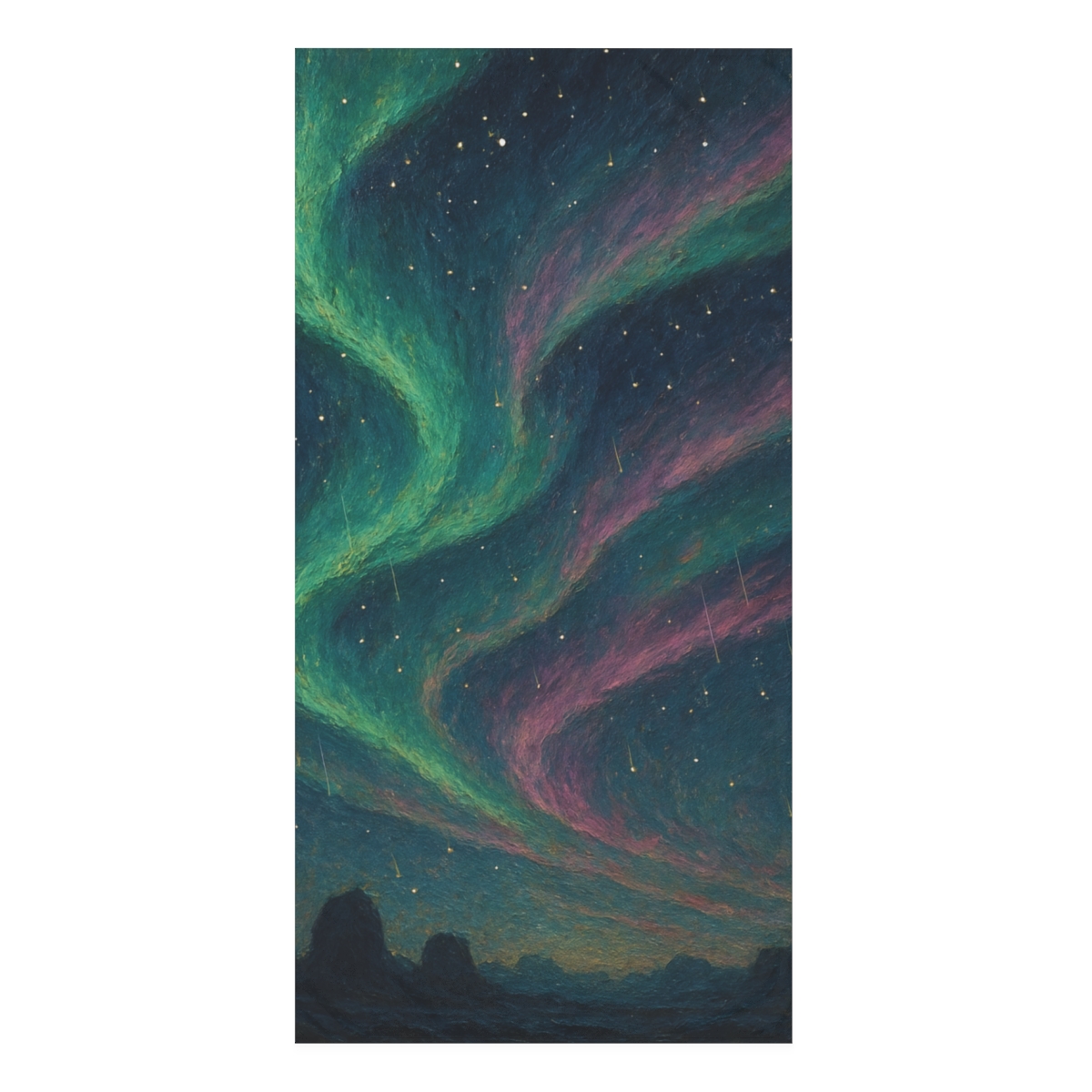 Aurora Starfall Tides decorative home towels
