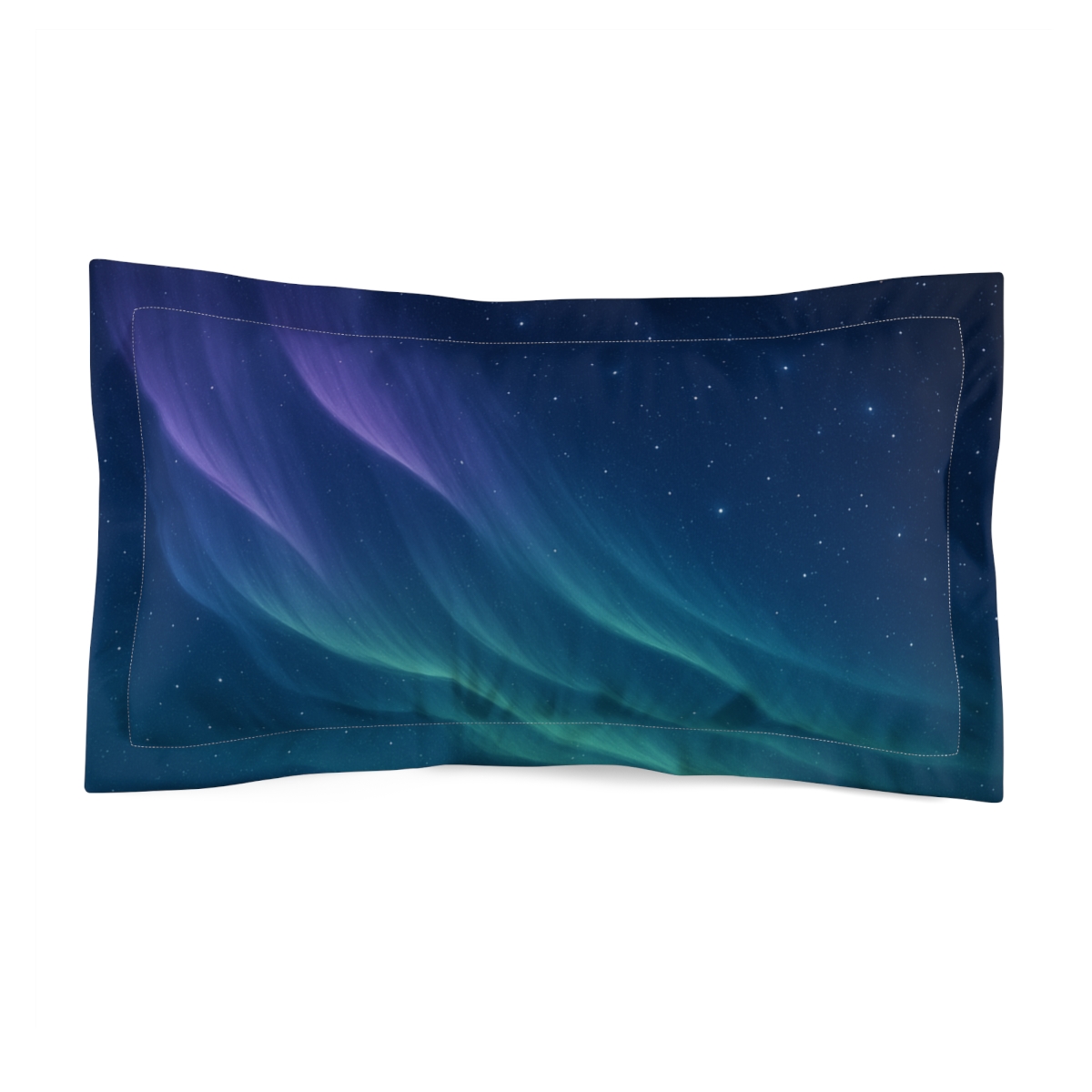Aurora Veil Over Star Sea trendy accent pillows
