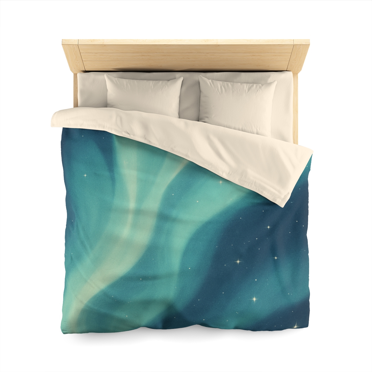 Aurora Veil Star Bloom personalized bedding duvets