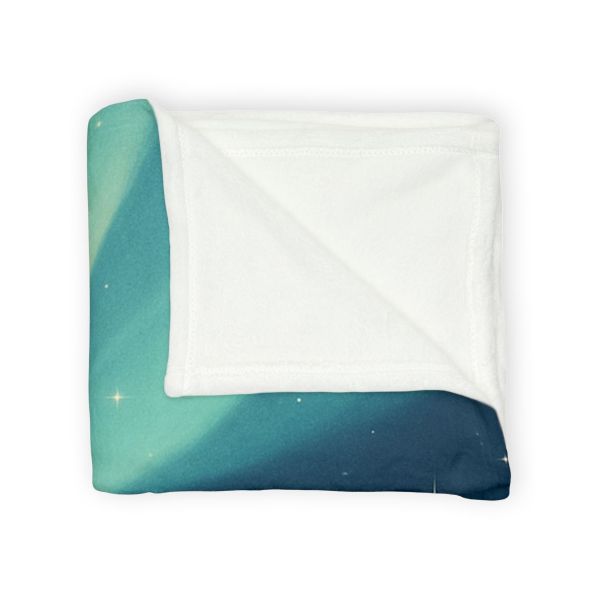 Aurora Veil Star Bloom personalized cozy blankets