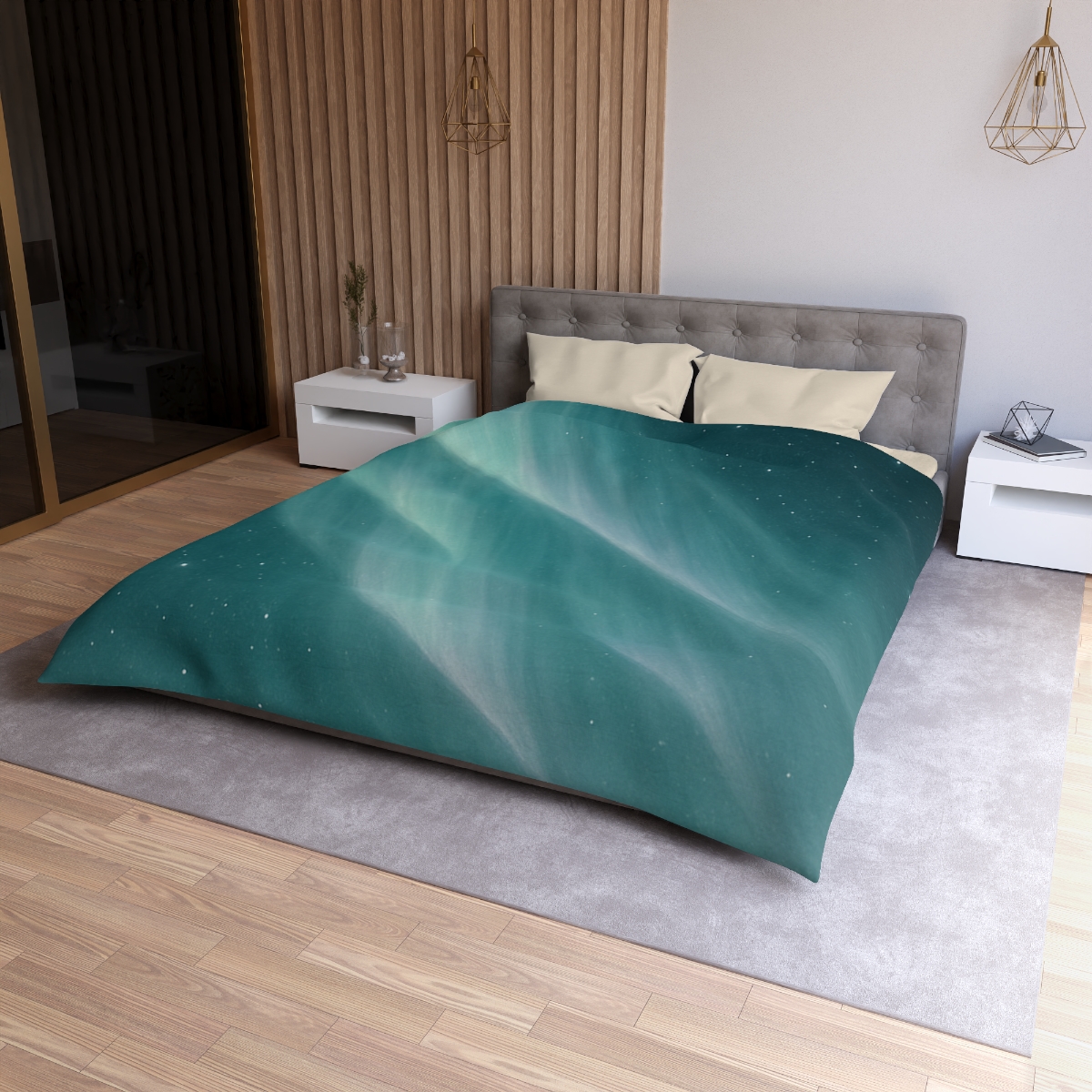 Aurora Veil Star Tides personalized bedding duvets