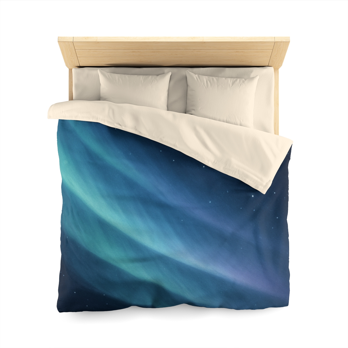 Aurora Veil Starstream custom duvets