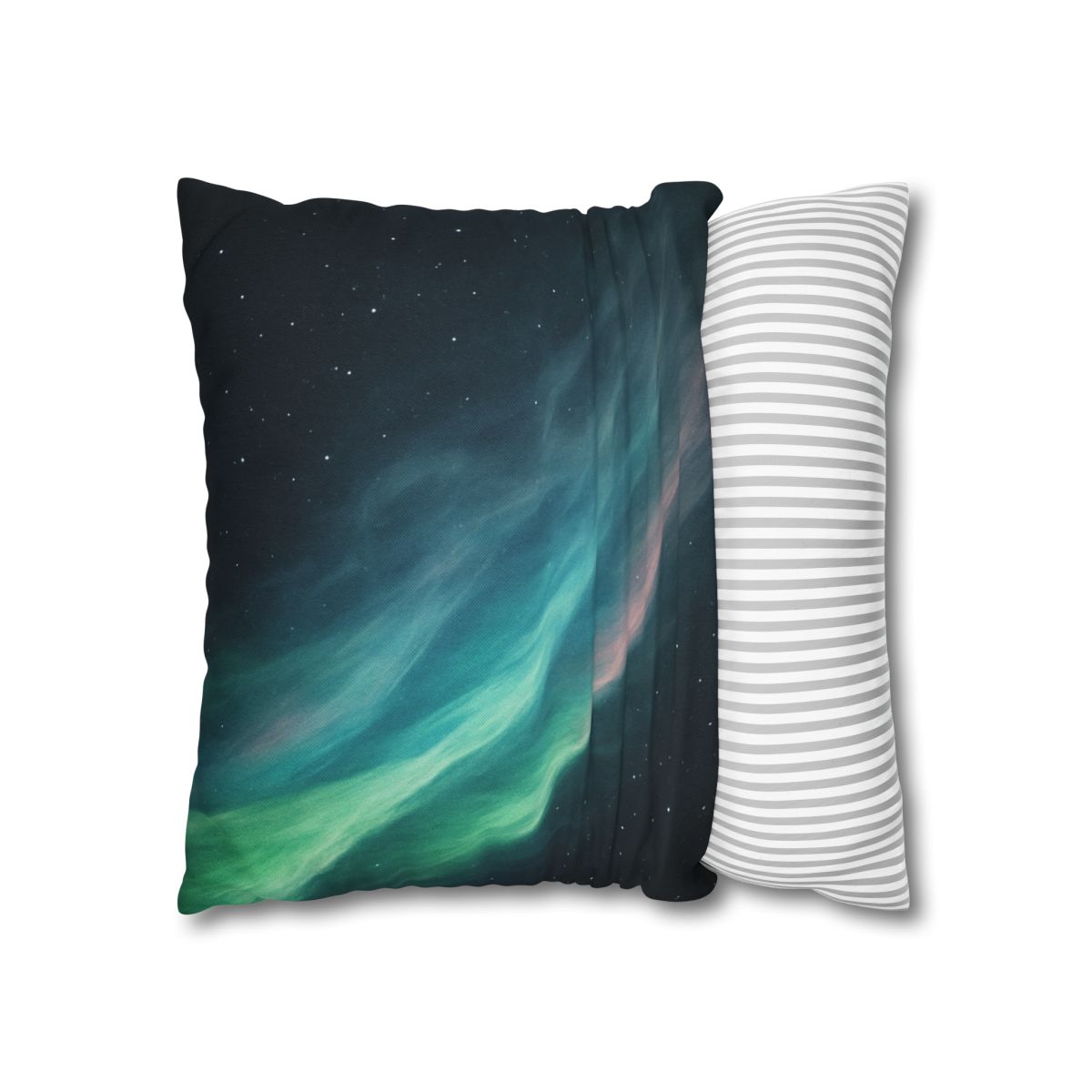 Aurora Veil Starstream personalized pillow covers