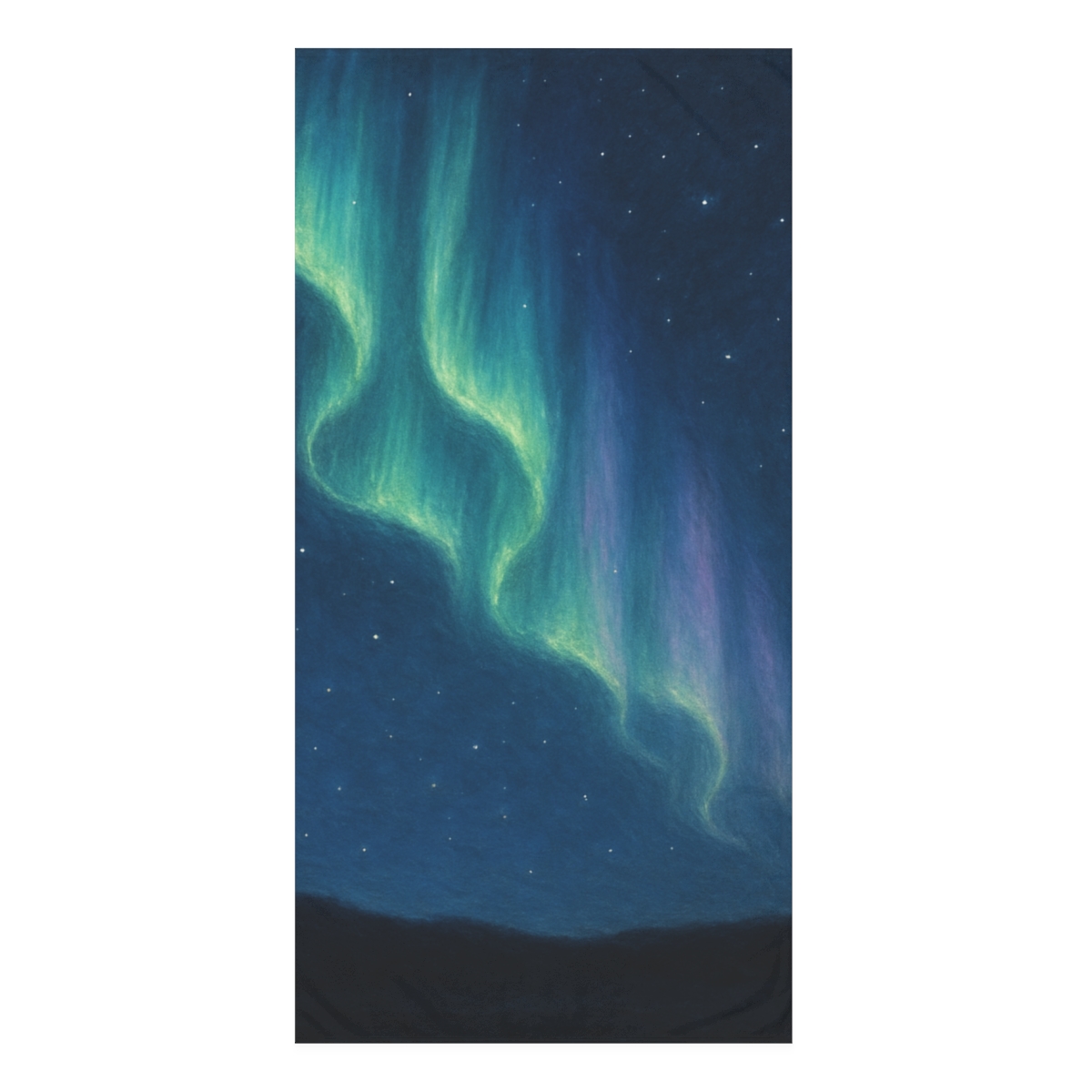 Aurora Veil Starstream stylish beach towels