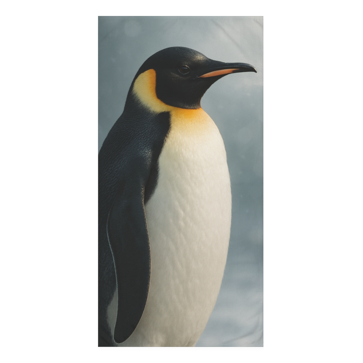 Aurora Vigil Emperor Penguin decorative home towelscustom towels