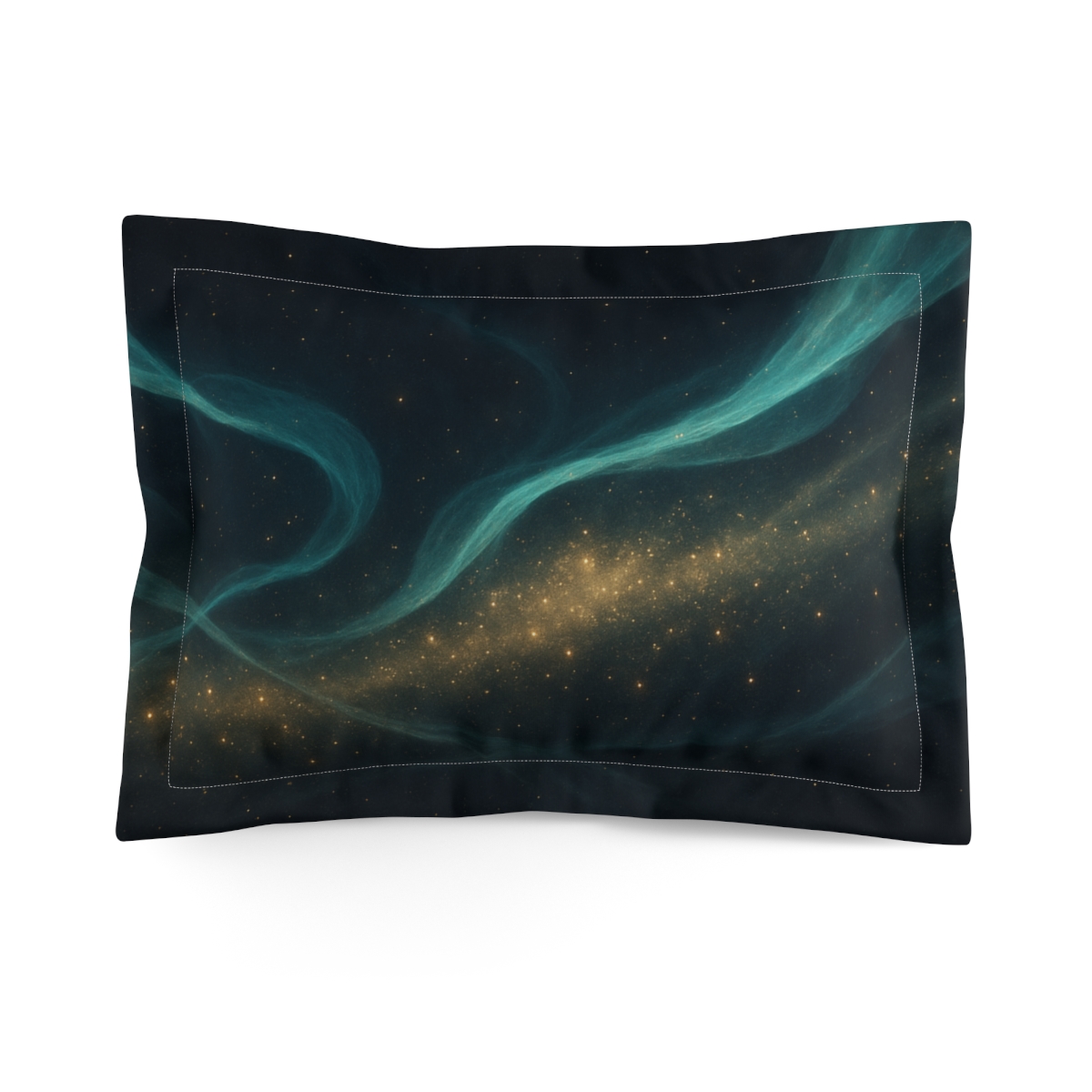 Aurora Weave Of Starlit Dust custom pillows
