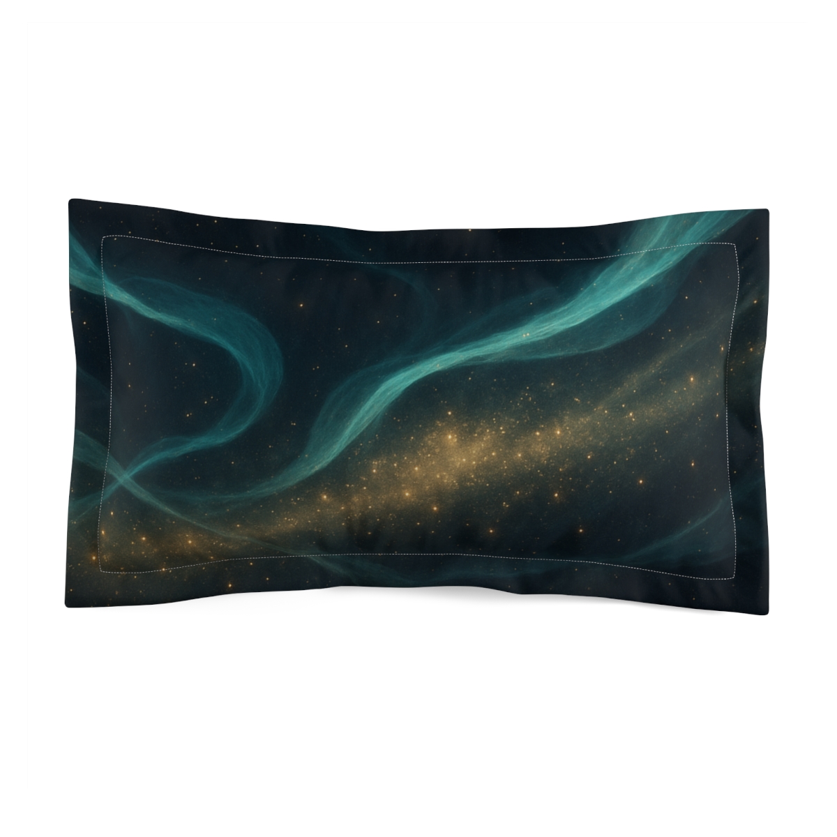Aurora Weave Of Starlit Dust custom pillows