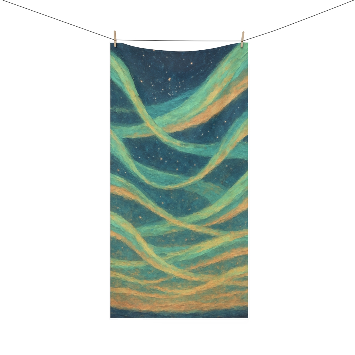 Aurora Weave Tapestry trendy hand towels