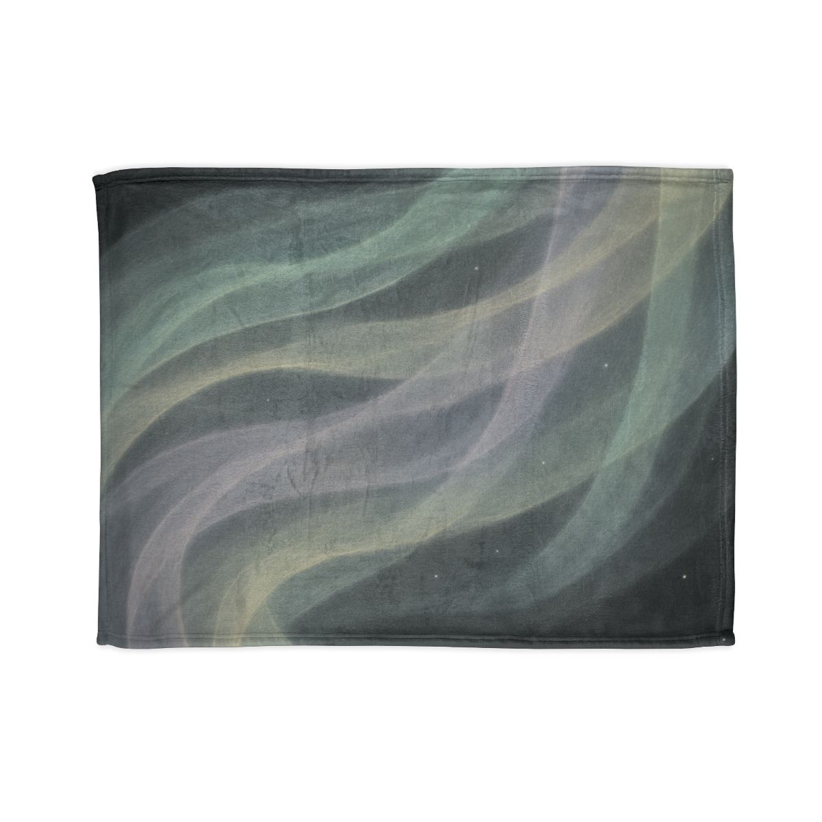 Auroral Cosmic Silk Currents trendy patterned blankets