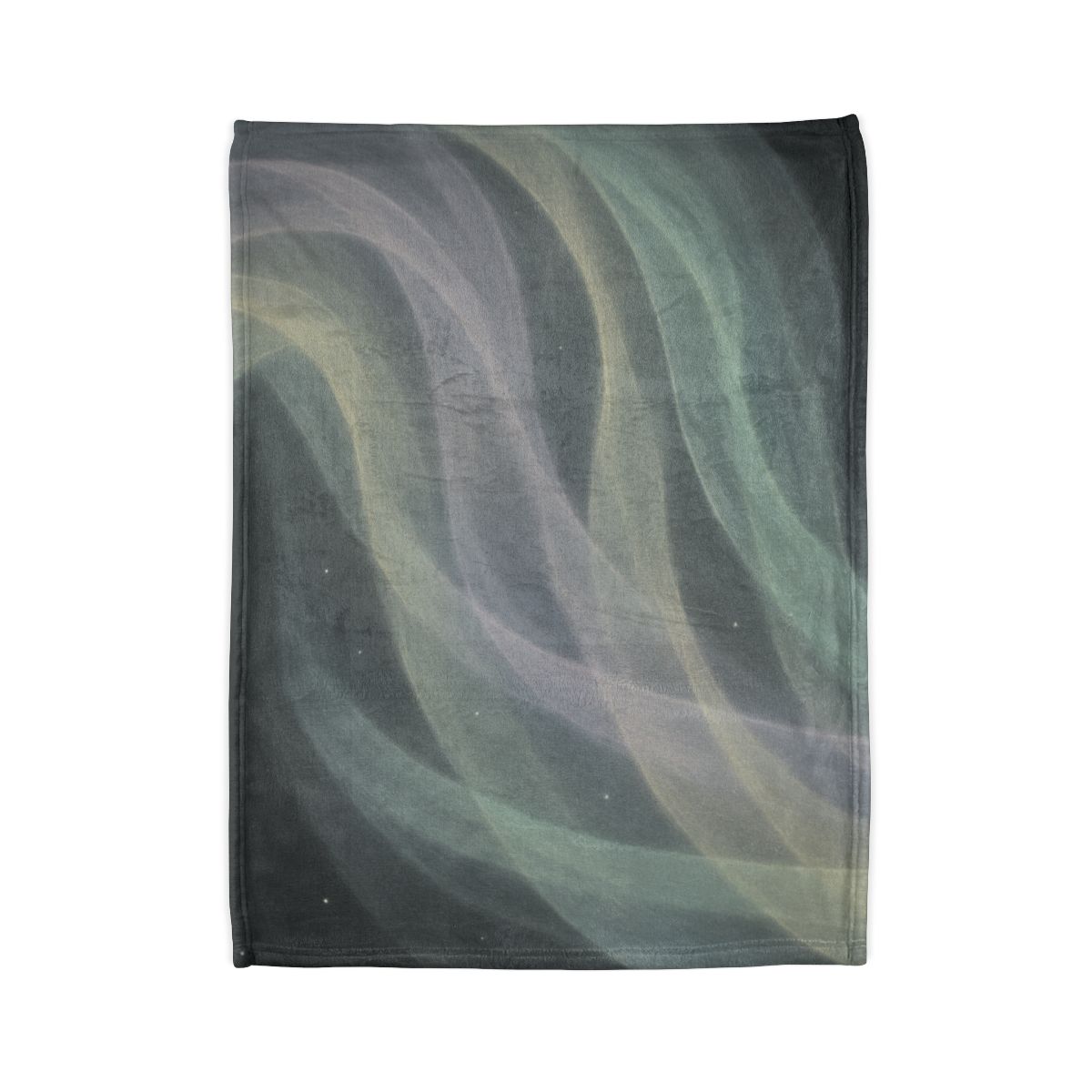 Auroral Cosmic Silk Currents trendy patterned blankets