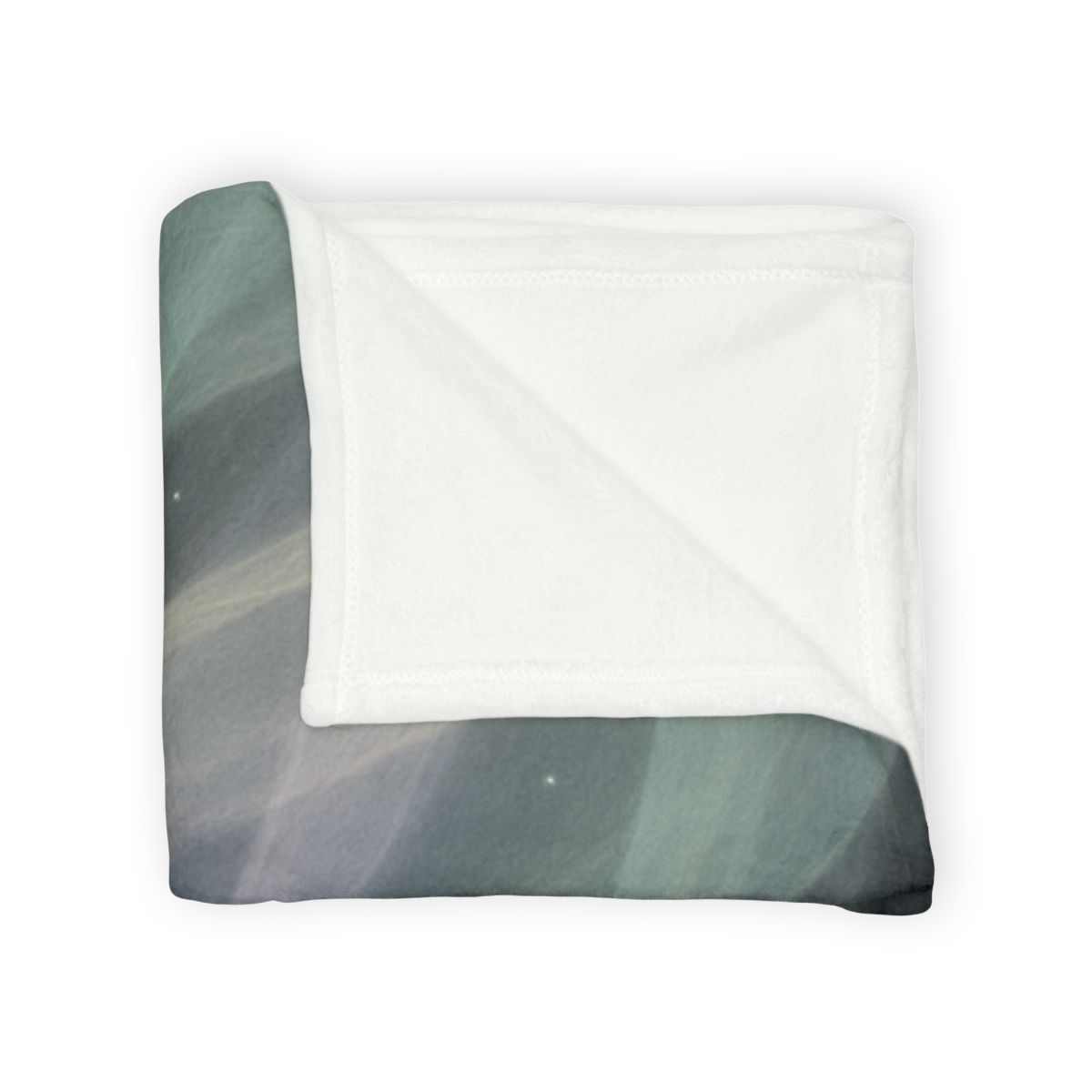 Auroral Cosmic Silk Currents trendy patterned blankets
