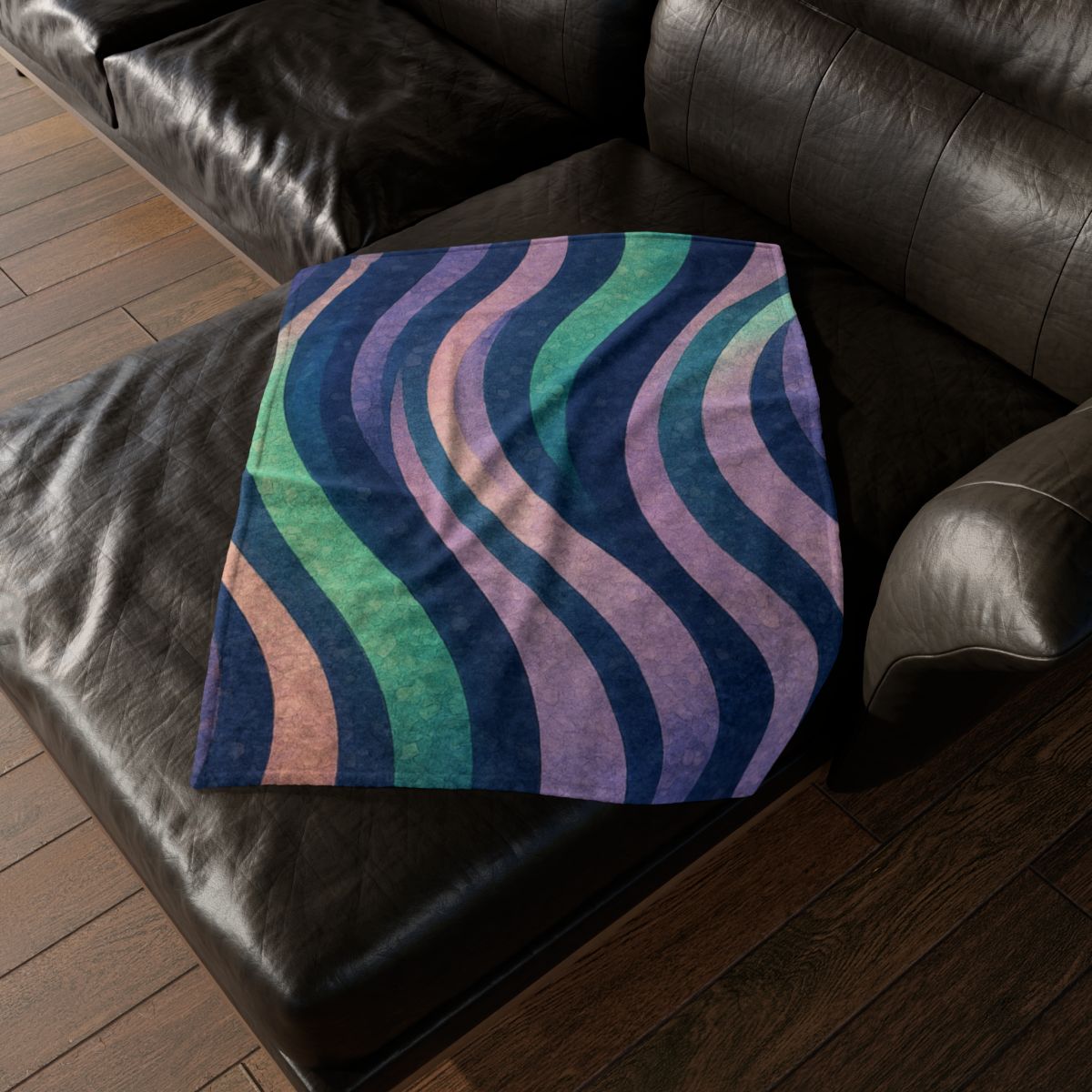 Auroral Current Mosaic warm winter blankets