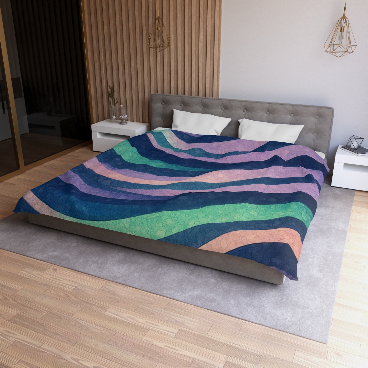 Auroral Current Mosaic trendy bedroom duvets