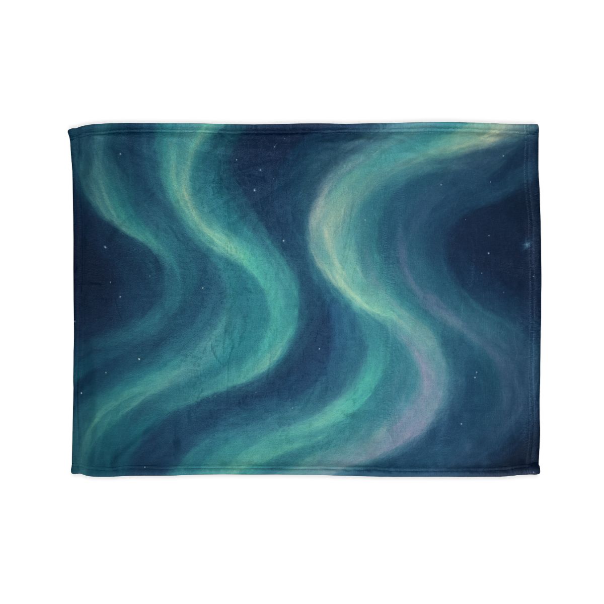Auroral Drift Nebula decorative home blankets