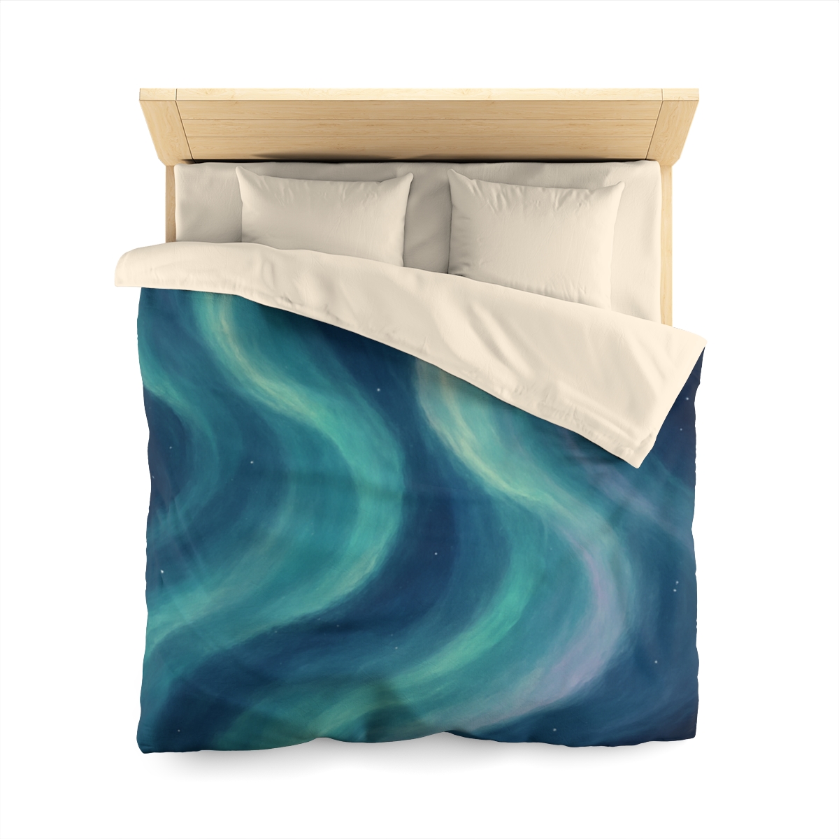 Auroral Drift Nebula personalized bedding duvets