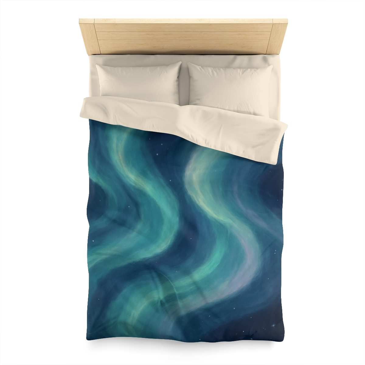 Auroral Drift Nebula personalized bedding duvets