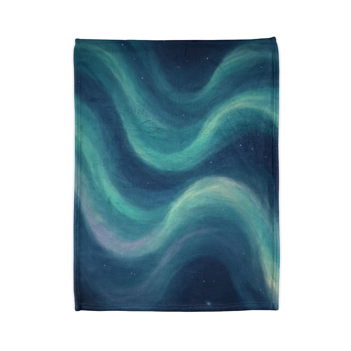 Auroral Drift Nebula decorative home blankets