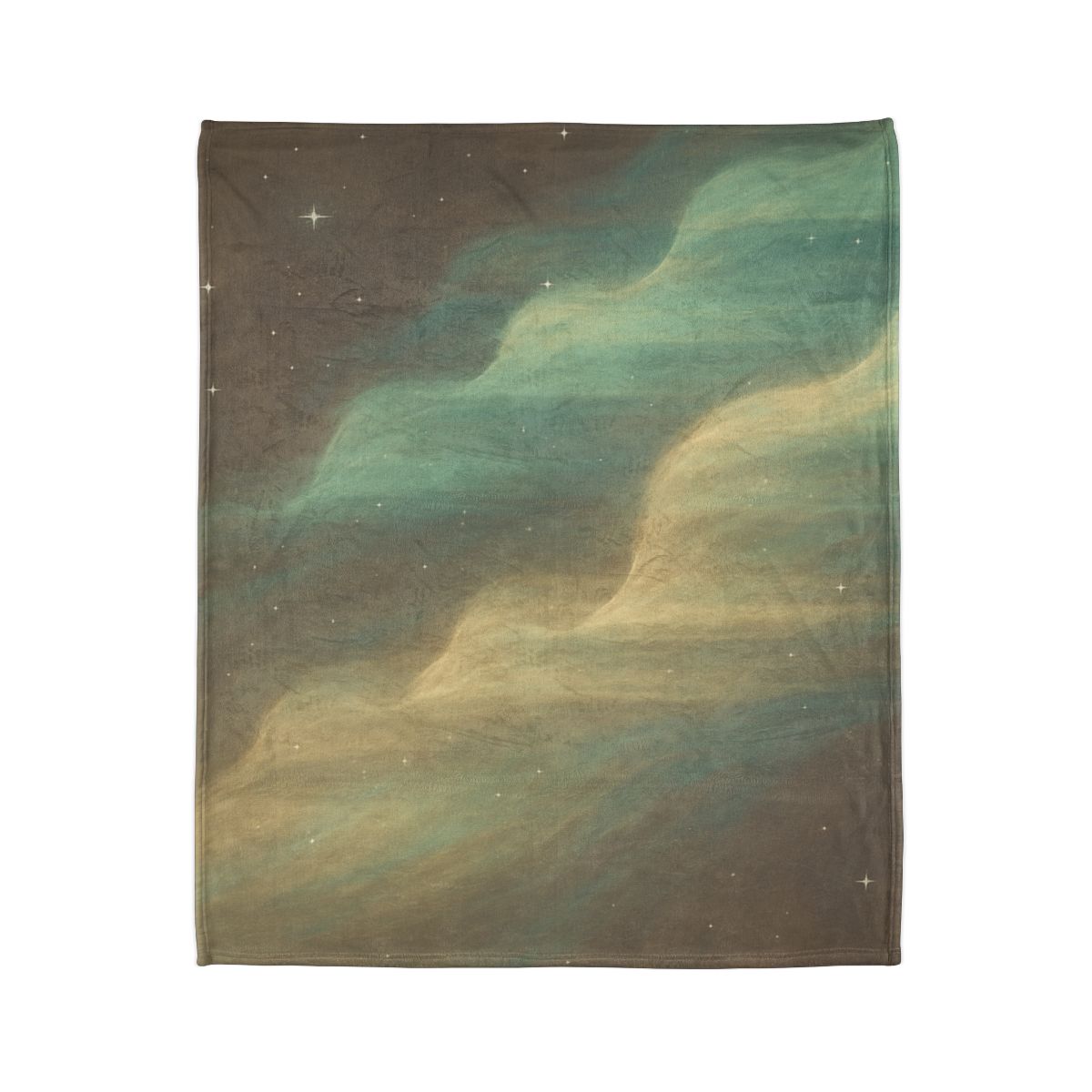 Auroral Dust Cascade personalized cozy blankets