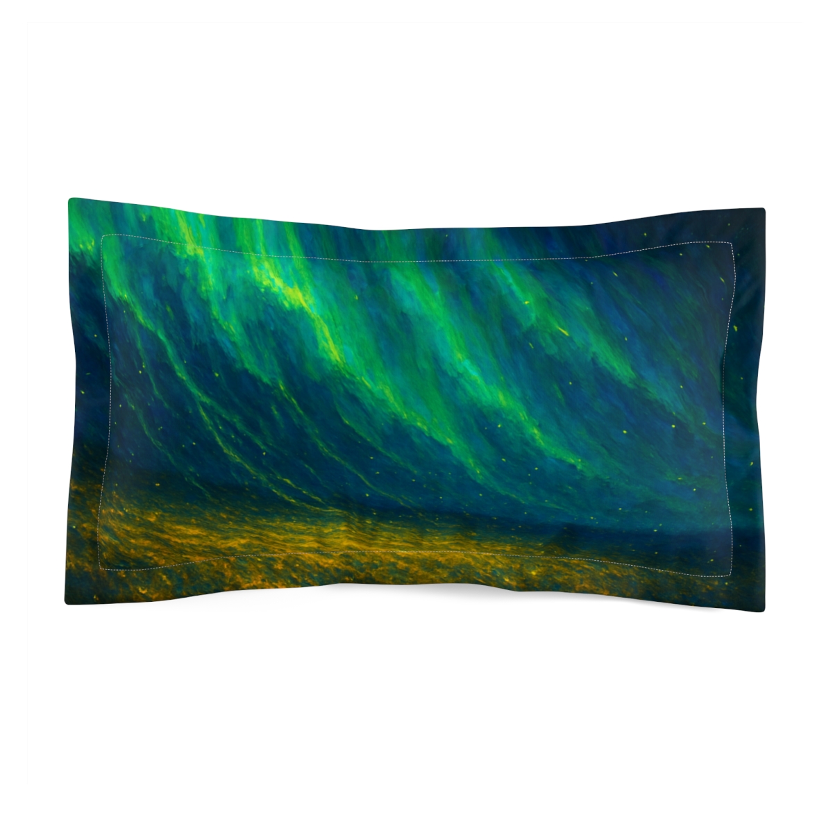 Auroral Dust Cascade unique shape pillows