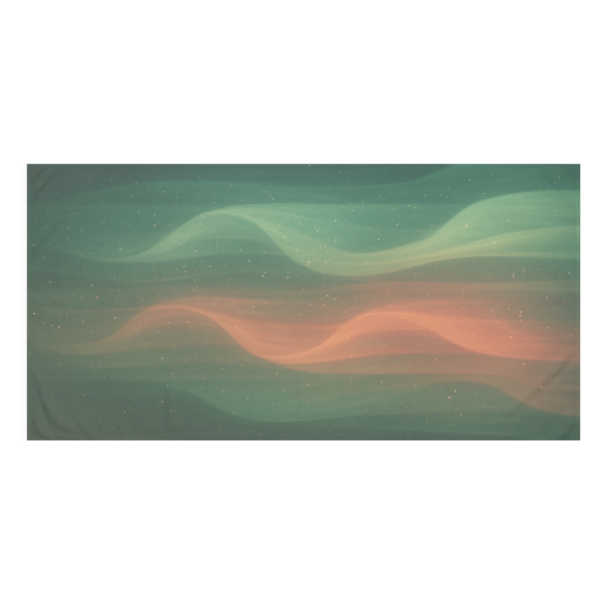 Auroral Dust Cascade soft cotton towels