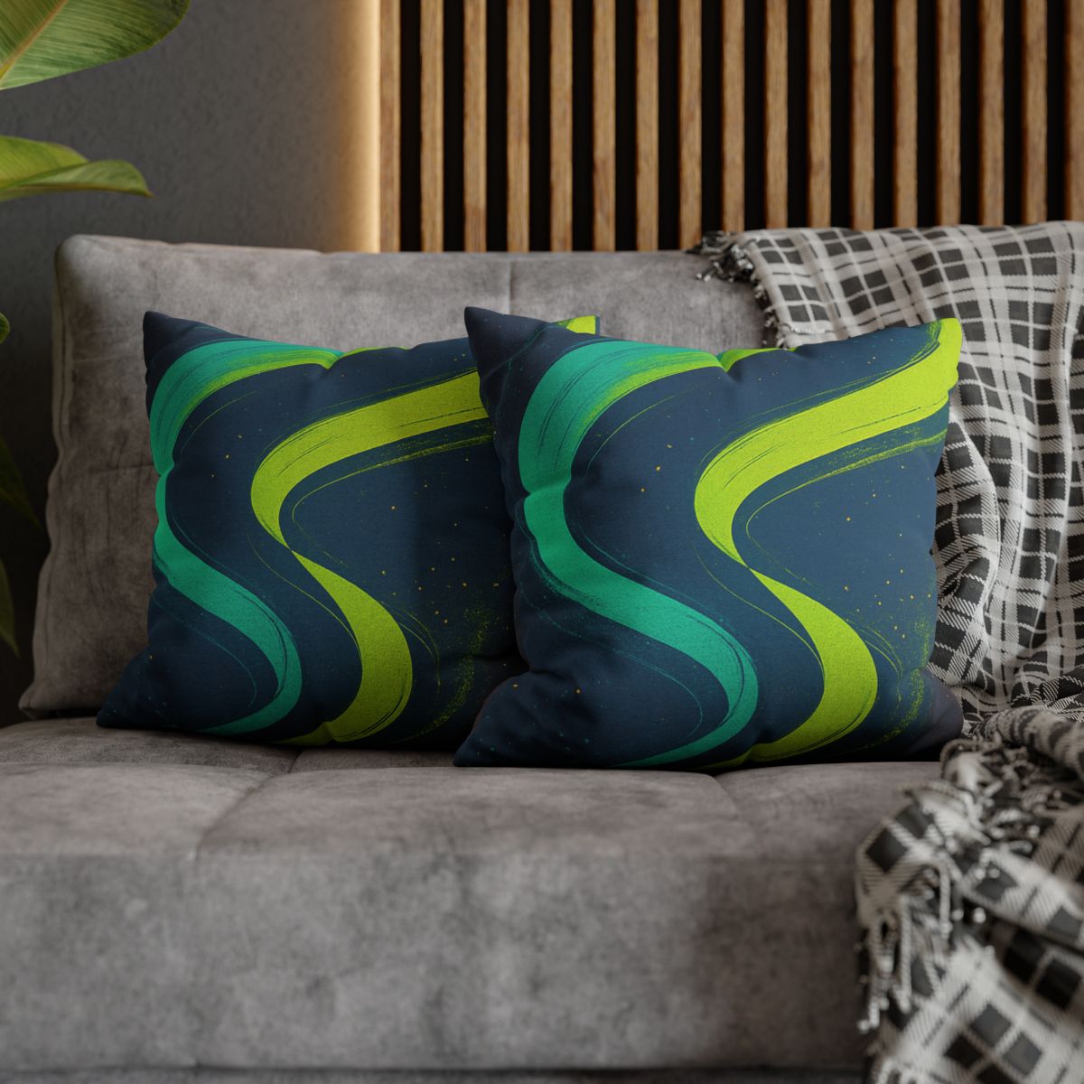 Auroral Dust Ribbon personalized pillow covers