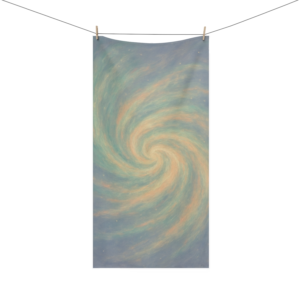 Auroral Dust Spiral unique gift towels