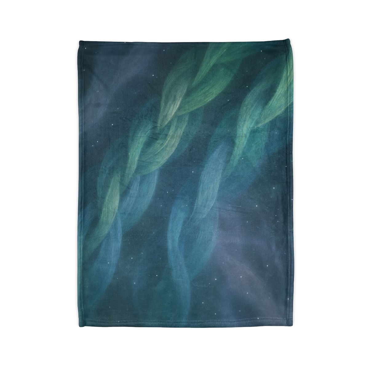 Auroral Nebula Weave stylish throw blankets