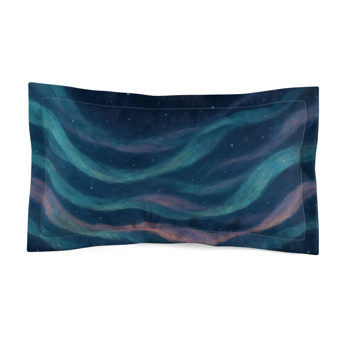 Auroral Photon Veil stylish throw pillows