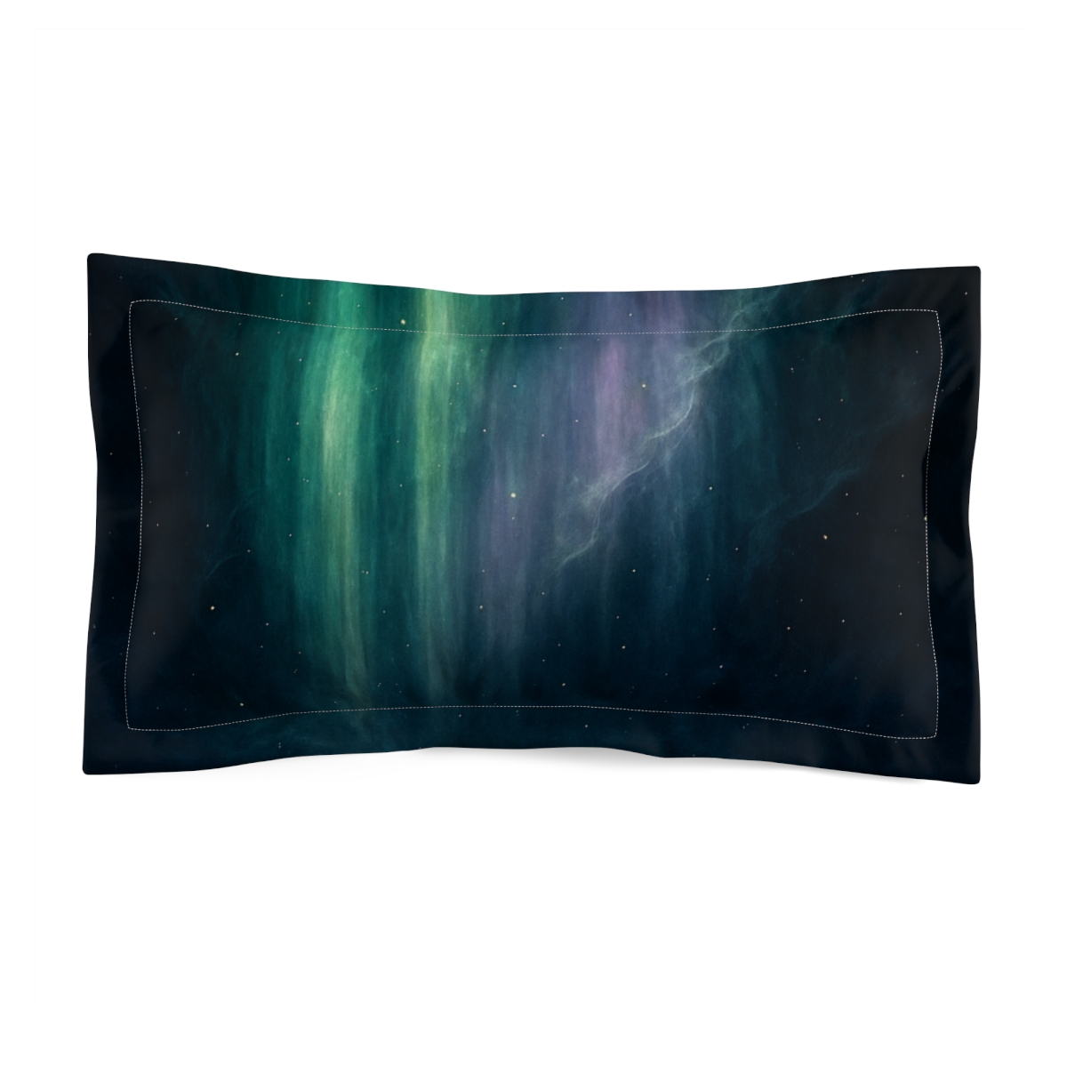 Auroral Void Cascade designer printed pillows