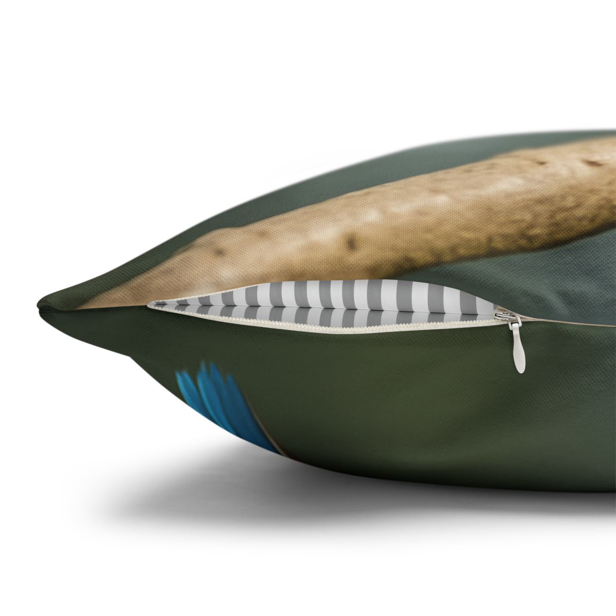 Azure Bolt Common Kingfisher designer print pillow cases