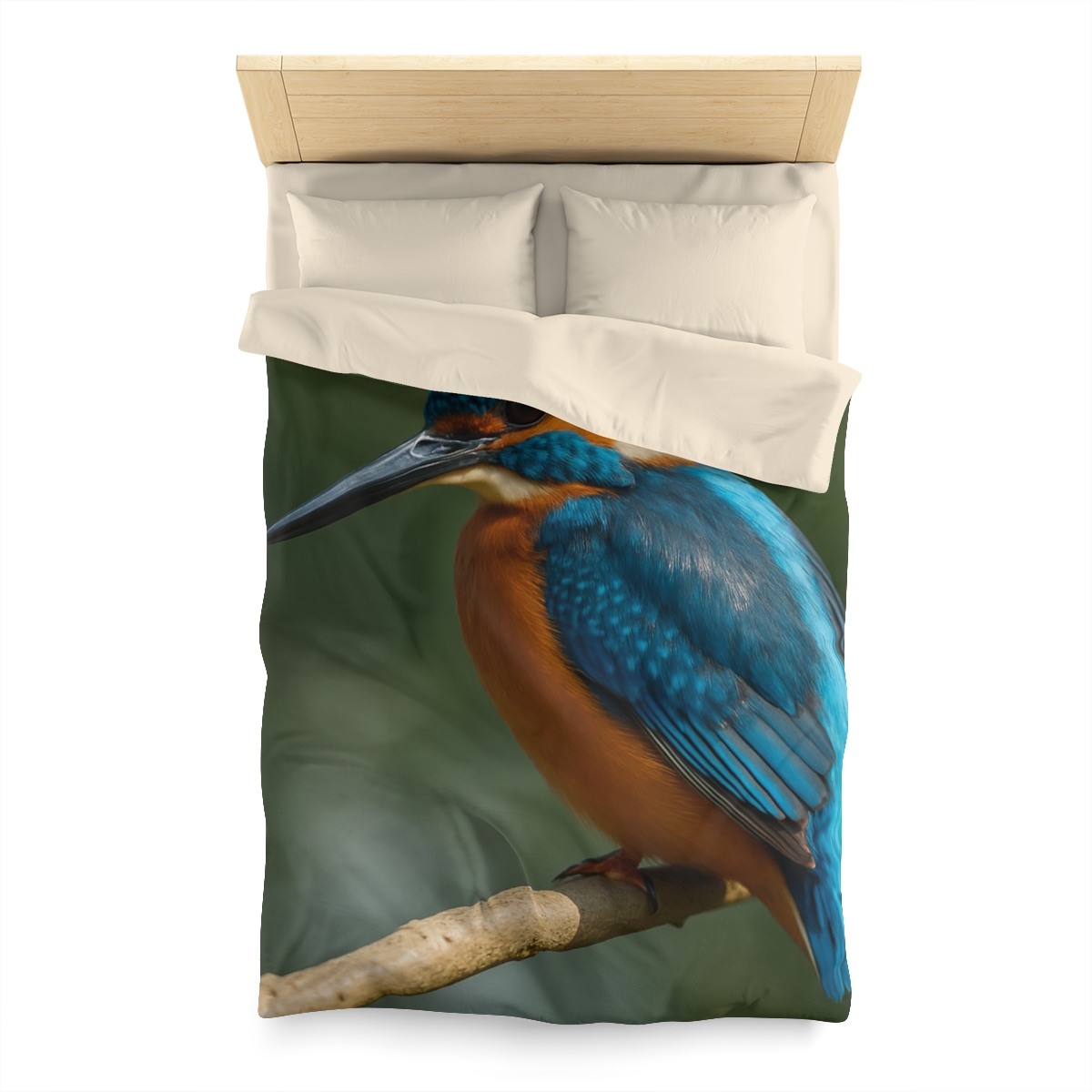 Azure Bolt Common Kingfisher trendy bedroom duvets