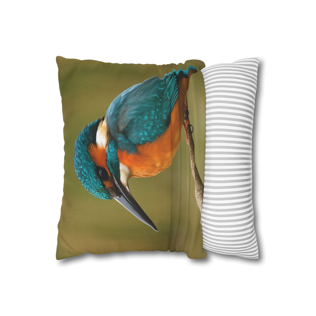 Azure Flash Kingfisher personalized pillow covers