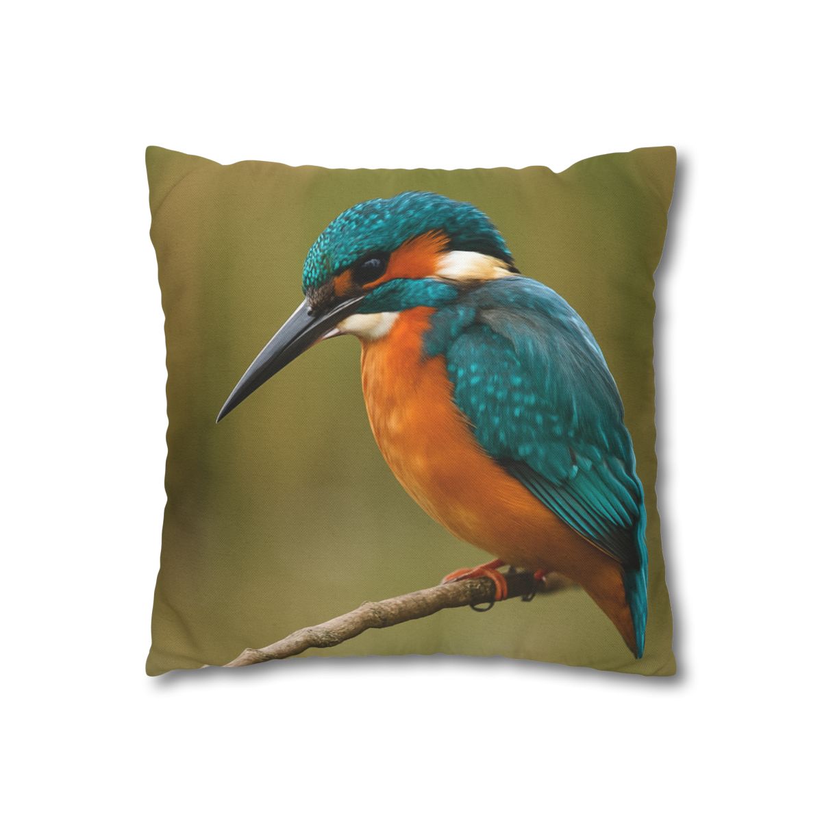 Azure Flash Kingfisher personalized pillow covers