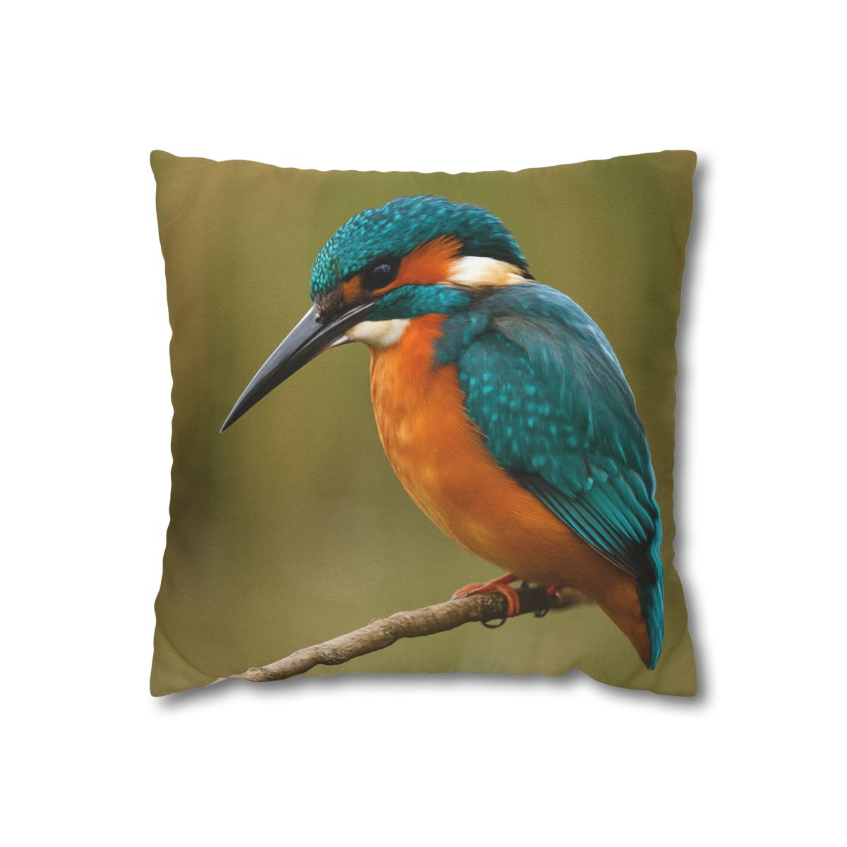 Azure Flash Kingfisher personalized pillow covers