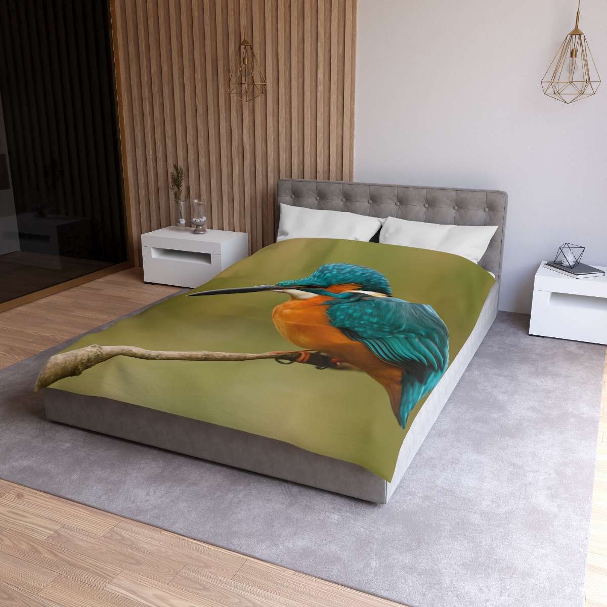 Azure Flash Kingfisher duvets for gifts